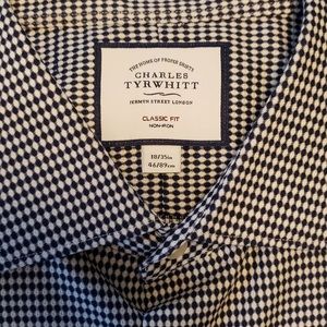 Charles Tyrwhitt 18x35 classic fit dress shirt